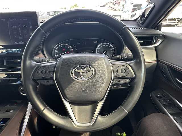 トヨタ ハリアー Z レザーパッケージ 島根県 2021(令3)年 4.5万km ホワイトパールクリスタルシャイン 登録時走行距離44494km/取扱説明書/保証書/純正12.3インチナビ/(BT/フルセグTV/AM/FM/ミラーキャスト)/全方位カメラ/JBLサウンド/置くだけ充電/シートメモリー/オートブレーキホールド/調光パノラマルーフ/ブラインドスポットモニター/デジタルインナーミラー/衝突被害軽減システム/車線逸脱警報/横滑り防止装置/レーダークルーズコントロール/レザーシート/ビルトインETC2.0/アイドリングストップ/LEDヘッドライト/フォグランプ/オートライト/ウィンカーミラー/電動格納ミラー/純正19インチAW/シートヒーター/ベンチレーションシート/ステアリングヒーター/プッシュスタート/スペアキー