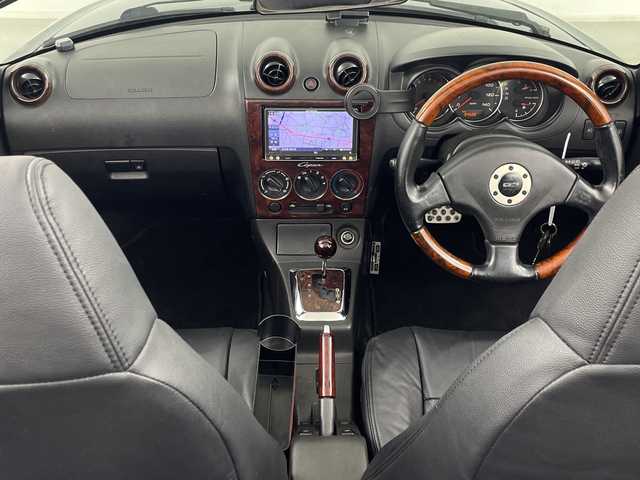 ダイハツ コペン タンレザーエディション 埼玉県 2006(平18)年 9.5万km ダークグリーンマイカ 社外ナビ/（TV/BT/FM/AM/USB/CD/DVD)/前席シートヒーター/前後ドライブレコーダー/純正フロアマット/純正アルミホイール/ETC