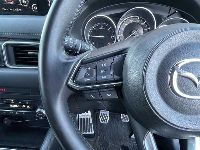 マツダ ＣＸ－５ XD 栃木県 2018(平30)年 8.7万km チタニウムフラッシュマイカ ETC/フル４WD/純正ナビゲーション（ナビSD非搭載の為動作確認取れず）/スマートキー/プッシュスタート/フルオートエアコン/横滑り防止装置/衝突防止装置/衝突軽減装置/衝突安全ボディー/盗難防止装置/本革巻きステアリング/クルーズコントロール/ドライブレコーダー/純正ゴムマット/アイドリングストップ/バックカメラ/オートホールド/ヒルスタートアシスト