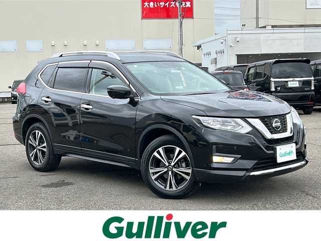 日産 エクストレイル 20Xi 秋田県 2020(令2)年 2.2万km ダイヤモンドブラック 登録時走行距離21233km/４WD/純正SDナビ/CD/DVD/Bluetooth/フルセグTV/全方位カメラ/クルーズコントロール/アラウンドビューモニター/ドライブレコーダー/全席シートヒーター/横滑り防止装置/レーンキープアシスト/盗難防止装置/衝突被害軽減システム/前後コーナーセンサー/デジタルインナーミラー/ダウンヒルアシストコントロール/電動リアゲート/センターデフロック/純正AW/格納ウィンカーミラー/LEDヘッドライト/スマートキー/スペアキー