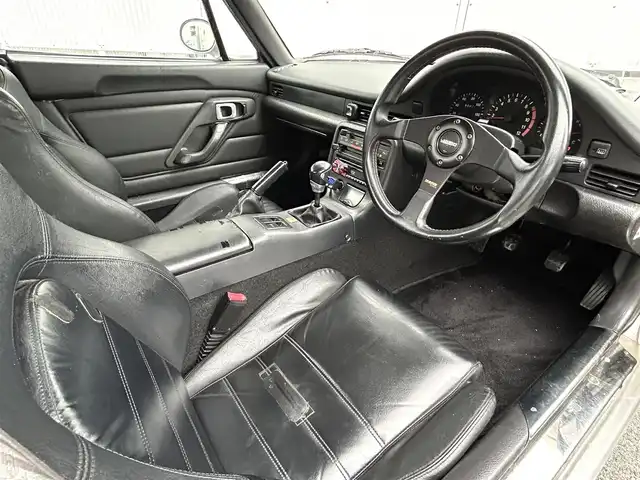 スズキ カプチーノ 栃木県 1992(平4)年 6.1万km シルバー フルオープン/社外オーディオ/ターボ/momoステアリング/エアコン/スペアタイヤ