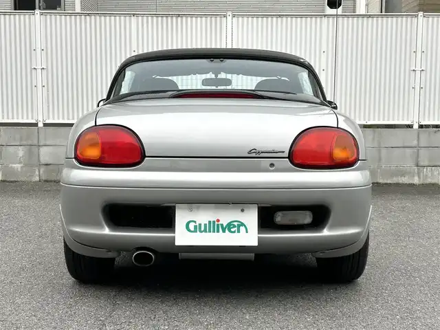 スズキ カプチーノ 栃木県 1992(平4)年 6.1万km シルバー フルオープン/社外オーディオ/ターボ/momoステアリング/エアコン/スペアタイヤ