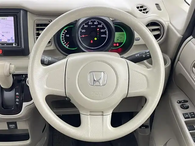 ホンダ Ｎ ＢＯＸ G 千葉県 2014(平26)年 6.7万km カトラリーシルバーM 社外メモリーナビ/ワンセグTV/スマートキー/プッシュスタート/オートエアコン/フロアマット/Wエアバッグ