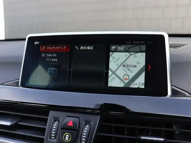 ＢＭＷ Ｘ１ xDrive 18d xライン 宮城県 2018(平30)年 6.7万km サファイアブラックP 純正ナビ【ＢＴ／ＡＵＸ】/インテリジェントセーフティ　/アダプティブクルーズコントロール　/ハーフレザーシート　/バックカメラ　/ヘッドアップディスプレイ　/アンビエントライト　/シートヒーター前席　/パーキングアシスト/パワーバックドア/ダウンヒルアシストコントロール/ルーフレール/レーンキープアシスト/ミラー型ETC/LEDヘッドライト/コンフォートアクセス/コーナーセンサー前後/禁煙車