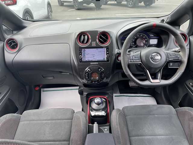 日産 ノート e－パワー ニスモ 茨城県 2018(平30)年 5万km ダークメタルグレー 純正ナビ/【iPod・SD・ラジオ・TV・ウォークマン・USB・BT・CD・DVD・VTR・AUX】/デジタルインナーミラー/レーダークルコン/ETC/全方位カメラ/前後ドラレコ/前後コーナーセンサー/ニスモスポーツシート/GPSレーダー探知機/純正フロアマット/純正アルミホイール/オートライト/LEDライト/横滑り防止装置/衝突被害軽減システム