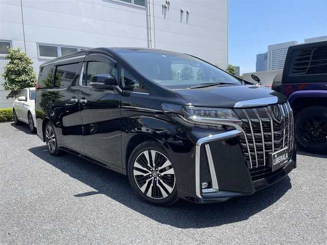 トヨタ アルファード S Cパッケージ 東京都 2022(令4)年 2万km ブラック スマートキー/LKA/ブラインドスポット/ACC/Wサンルーフ/ステアヒーター/パワーシート/シートヒーター/ベンチレーション/パワーバックドア/デジタルインナーミラー/前後ドラレコ/LED/ETC2.0/純正18インチAW