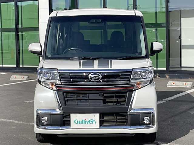 ダイハツ タント カスタムRS トップED LTD SAⅢ 道東・釧路十勝 2018(平30)年 6.7万km パールホワイトⅢ ・４WD/・ターボ/・純正8インチメモリナビ/（CD・DVD・BT・AM・FM・フルセグ）/・パノラミックビューカメラ/・両側パワースライドドア/・エンジンスターター/・ETC/・衝突被害軽減ブレーキ/・横滑り防止装置/・前席シートヒーター/・ハーフレザーシート/・純正フロアマット/・ドアバイザー/・LEDヘッドライト/・フロントフォグライト/・アイドリングストップ/・オートハイビーム/・オートライト/・スマートキー/・プッシュスタート/・革巻きステアリング