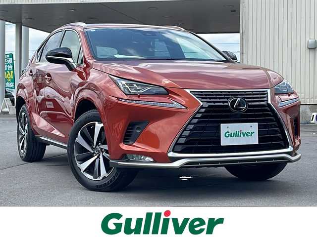 レクサス ＮＸ 300 スパイス&シック 道北・旭川 2020(令2)年 4.4万km ブレージングカーネリアンコントラストレイヤリング 純正メモリーナビ/　CD/DVD/BD/AUX/USB/BT/SD/MSV/フルセグ/サイド/バックカメラ/レザーシート/シートヒーター/エアシート/ハンズフリー電動リアゲート/ルーフレール/シルバーフロントスポイラー/PCS/ACC/BSM/CTA/PKSA/PKSB/RSA/アイドリングストップ/パドルシフト/寒冷地仕様/メモリシート/パワーシート/オートハイビーム/オートライト/３眼LED/フォグランプ/リアフォグ/ミラーヒーター/ビルトインETC/前後ドライブレコーダー/ステアリングヒーター/トノカバー/フロントガラス熱線/ブラック天井/ブロンズフィルムインパネ