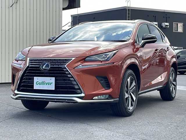 レクサス ＮＸ 300 スパイス&シック 道北・旭川 2020(令2)年 4.4万km ブレージングカーネリアンコントラストレイヤリング 純正メモリーナビ/　CD/DVD/BD/AUX/USB/BT/SD/MSV/フルセグ/サイド/バックカメラ/レザーシート/シートヒーター/エアシート/ハンズフリー電動リアゲート/ルーフレール/シルバーフロントスポイラー/PCS/ACC/BSM/CTA/PKSA/PKSB/RSA/アイドリングストップ/パドルシフト/寒冷地仕様/メモリシート/パワーシート/オートハイビーム/オートライト/３眼LED/フォグランプ/リアフォグ/ミラーヒーター/ビルトインETC/前後ドライブレコーダー/ステアリングヒーター/トノカバー/フロントガラス熱線/ブラック天井/ブロンズフィルムインパネ