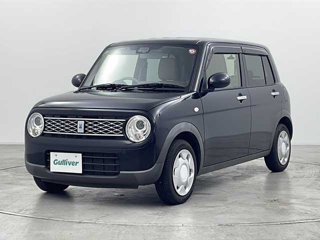 スズキ ラパン モード 群馬県 2020(令2)年 5万km ブルーイッシュブラックパール3 純正ナビ　フルセグＴＶ　シートヒーター　純正ＥＴＣ　前後ドラレコ　衝突被害軽減ブレーキ　レーンアシスト　ＨＩＤヘッドライト　オートライト　革巻きステアリング スマートキー プッシュスタート 禁煙車