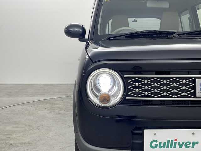 スズキ ラパン モード 群馬県 2020(令2)年 5万km ブルーイッシュブラックパール3 純正ナビ　フルセグＴＶ　シートヒーター　純正ＥＴＣ　前後ドラレコ　衝突被害軽減ブレーキ　レーンアシスト　ＨＩＤヘッドライト　オートライト　革巻きステアリング スマートキー プッシュスタート 禁煙車