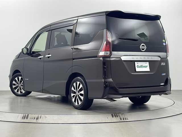 日産 セレナ ハイウェイスター Vセレクション 埼玉県 2017(平29)年 6.5万km インペリアルアンバーP 純正SDナビ/MM317D-W/ 地図SDない為動作確認未/　CD/DVD/バックカメラ/地デジ/両側パワースライドドア/純正フリップダウンモニター/クルーズコントロール/エマージェンシーブレーキ/ビルドインＥＴＣ/ＬＥＤヘッドライト/アイドリングストップ/プッシュスタート