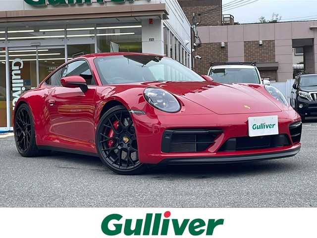 ポルシェ ポルシェ ９１１ カレラ4 GTS 大阪府 2022(令4)年 2.3万km 赤 ワンオーナー車/カーマインレッド/ＧＴＳインテリアＰＫＧ/ＰＤＣＣ/ＢＯＳＥサウンド/ＰＤＬＳ Ｐｌｕｓ付/    ティンテッドマトリクスＬＥＤヘッドライト/スポーツクロノ/レーンチェンジアシスト/純正ナビゲーション/全方位カメラ/１８ｗａｙアダプティブシートスポーツシート/エクステンテッドインテリアパッケージマットカーボン/カラーメーター/カーマインレッド/ライトデザインパッケージ/パワーステアリングプラス/リアアクスルステアリング