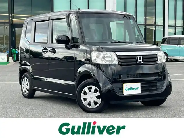 ホンダ Ｎ ＢＯＸ G Lパッケージ 奈良県 2012(平24)年 8.5万km クリスタルブラックパール Carrozzeriaナビ/（ＴＶ／ＢＴ／ＣＤ／ＤＶＤ）/片側パワースライドドア/ドラレコ付きデジタルインナーミラー/電動格納ミラー/前方ドライブレコーダー/ＥＴＣ/純正ホイールキャップ/スペアキーX1