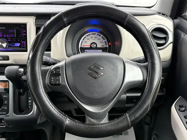 スズキ ハスラー F リミテッド Ⅱ 岩手県 2018(平30)年 3.4万km ブルーイッシュブラックパール/シルバー2トーン 禁煙車/4WD/シートヒーター/社外2DINオーディオ/→Bluetooth/CD/FM/AM/衝突軽減システム/横滑り防止装置/ダウンヒルアシストコントロール/オートライト/〇プッシュスタート/〇ドアバイザー/〇フロアマット/〇電動格納ミラー/〇スマートキー/スペアキー/冬タイヤ社外アルミホイール車載