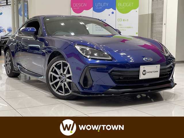スバル ＢＲＺ R 埼玉県 2023(令5)年 1.3万km サファイアブルーパール アイサイト/フローティングディスプレイオーディオ/　　BT/USB/デジタルインナーミラー/レーダークルーズコントロール/LEDヘッドライト/シートヒーター/純正17インチアルミホイール/STIフルエアロ/スマートキー×2/禁煙車