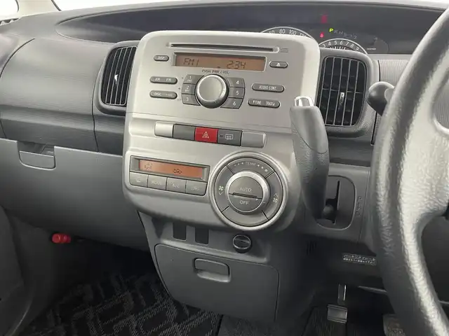 ダイハツ タント カスタム X 大分県 2009(平21)年 10.6万km パールホワイトⅢ 純正ディスプレイオーディオ/　CD/AM/FM/ドライブレコーダー/ETC/ベンチシート/スライドドア（片側）/純正フロアマット/純正アルミホイル14インチ/取扱説明書/保証書