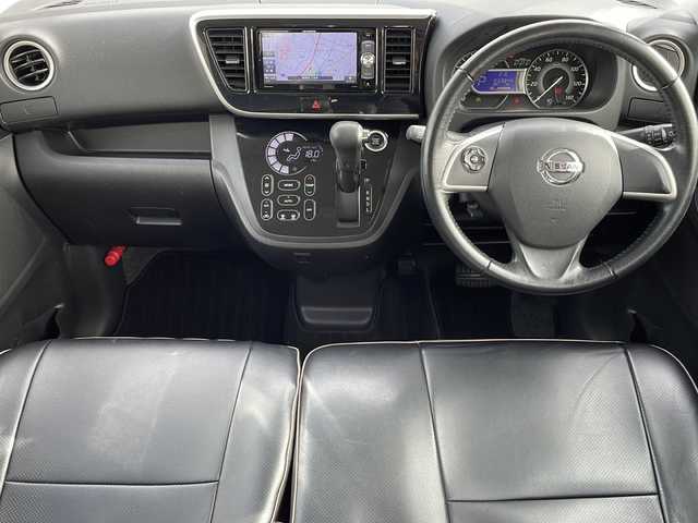 日産 デイズ ルークス ハイウェイスターターボ 静岡県 2016(平28)年 3.4万km ホワイトパール /社外ナビ/地デジTV//社外CD/DVD/Bluetooth//バック/全周囲カメラ//両側パワースライドドア//純正14インチAW//オートライト//ETC//スマートキー