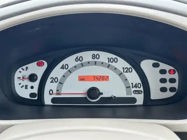 スバル ステラ L 島根県 2009(平21)年 7.5万km シャンパンメタリック 登録時走行距離74282km/取扱説明書/CDプレーヤー/（CD/ラジオ/AUX端子）/５速MT車/スペアキー/ヘッドライトレベライザー/オートエアコン/パワーウィンドウ/純正フロアマット/純正サイドバイザー/社外アルミ