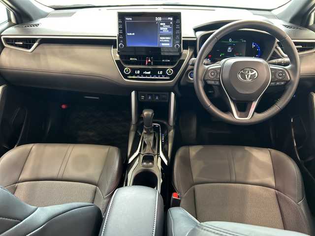 トヨタ カローラ クロス ハイブリッド Z 埼玉県 2023(令5)年 1万km プラチナホワイトパールマイカ セーフティセンス/純正10.5インチコネクトナビ/　　BT/USB/全方位カメラ/パワーバックドア/レーダークルーズコントロール/レーンキープアシスト/LEDヘッドライト/革シート/シートヒーター/純正18インチアルミホイール/ルーフレール/ETC2.0/スマートキー×2/禁煙車