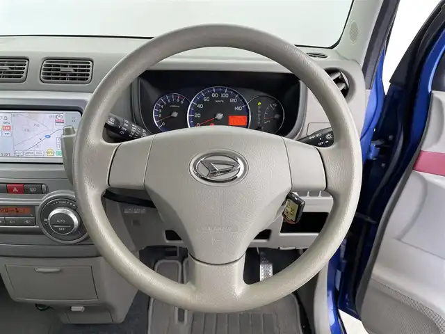 ダイハツ ムーヴ コンテ X スペシャル 宮城県 2009(平21)年 2.5万km ブルーメタリック 純正ナビ　/ワンセグＴＶ　/オートエアコン　/キーレスエントリー　/電動格納ミラー　/ベンチシート　/アームレスト　/ＣＤ再生　/スペアタイヤ　/禁煙車