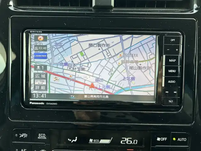 トヨタ プリウス Sツーリングセレクション 富山県 2020(令2)年 7.4万km アティチュードブラックマイカ 社外SDナビ(CN-RA03WD)/(AM/FM/CD/DVD/ipod)/フルセグTV/バックカメラ/Bluetooth/モデリスタエアロ/レーダークルーズコントロール/衝突軽減システム/コーナーセンサー/レーンキープアシスト/オートマチックハイビーム/横滑り防止装置/盗難防止装置/ETC/シートヒーター　運転席+助手席/合皮シート/フロアマット純正/純正AW/LEDオートライト/スマートキー×1/取扱説明書/保証書