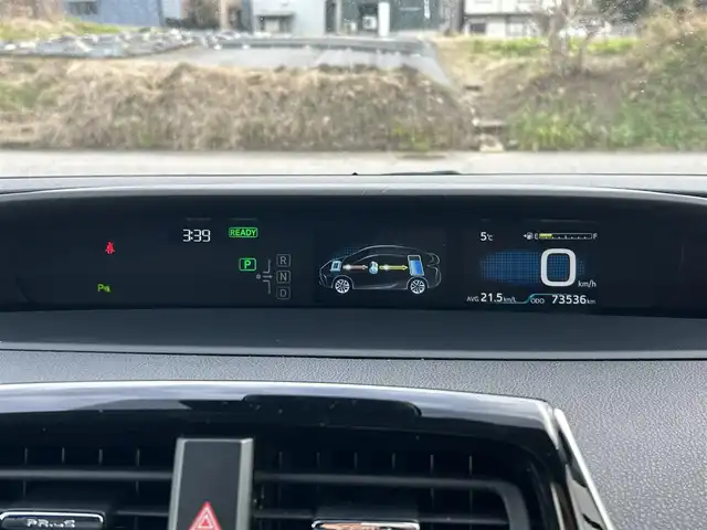 トヨタ プリウス Sツーリングセレクション 富山県 2020(令2)年 7.4万km アティチュードブラックマイカ 社外SDナビ(CN-RA03WD)/(AM/FM/CD/DVD/ipod)/フルセグTV/バックカメラ/Bluetooth/モデリスタエアロ/レーダークルーズコントロール/衝突軽減システム/コーナーセンサー/レーンキープアシスト/オートマチックハイビーム/横滑り防止装置/盗難防止装置/ETC/シートヒーター　運転席+助手席/合皮シート/フロアマット純正/純正AW/LEDオートライト/スマートキー×1/取扱説明書/保証書