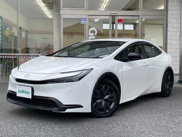 トヨタ プリウス X 埼玉県 2023(令5)年 5万km スーパーホワイトⅡ 社外ディスプレイオーディオ/ブラインドスポットモニター/プロアクティブドライビングアシスト/プリクラッシュセーフティシステム/ロードサインアシスト/クリアランスソナー/レーダークルーズコントロール/バックカメラ