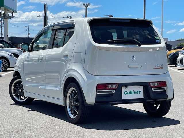 スズキ アルト ターボRS 長崎県 2015(平27)年 4.5万km パールホワイト 社外SDナビ/CD/USB/ワンセグTV/バックカメラ/衝突被害軽減システム/D席シートヒーター/ステアリングスイッチ/パドルシフト/アイドリングストップ/オートライト/ドライブレコーダー/純正15インチAW/ETC