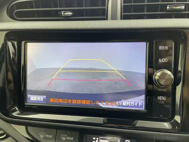 トヨタ アクア 愛知県 2016(平28)年 5.2万km ダークブルーマイカ トヨタセーフティーセンス/　・プリクラッシュセーフティシステム/　・レーンディパーチャーアラート/　・オートマチックハイビーム/純正SDナビ/　（Bluetooth/フルセグTV/HDMI/SD/DVD/CD/）/バックカメラ/ETC2.0/ドライブレコーダー/スペアキー/スマートキー/ドアバザー/フロアマット/オートライト/純正LEDライト/ステリングリモコン/電動格納ミラー
