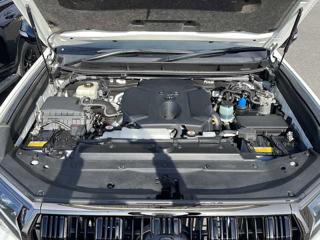 トヨタ ランドクルーザー プラド TX Lパッケージ ブラックED 岩手県 2020(令2)年 4.3万km ホワイトパールクリスタルシャイン ワンオーナー/寒冷地仕様/純正ディスプレイオーディオ/(ラジオ/USB/Bluetooth/Miracast)/フルセグテレビ/全方位モニター/プリクラッシュセーフティ/レーンディパーチャーアラート/レーダークルーズコントロール/オートハイビーム/コーナーセンサー/ブラックレザーシート/前席シートヒーター/ベンチレーション/前席パワーシート/ルーフレール/ビルトインETC/純正18inアルミホイール/純正トノカバー/LEDヘッドライト/フォグランプ