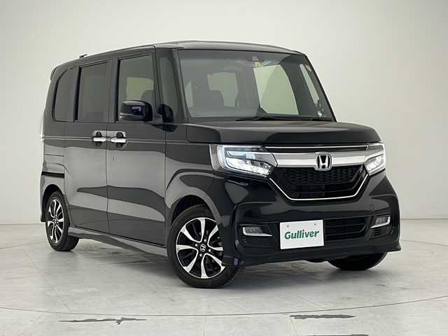 ホンダ Ｎ ＢＯＸ カスタム G L ホンダセンシング 沖縄県 2020(令2)年 3.7万km クリスタルブラックパール 純正オーディオ(WX-174CV)/ETC/レーダークルーズコントロール/パワースライドドア/シートヒーター/純正LEDライト/オートライト/コーナーセンサー/純正フロアマット/純正アルミホイール/電動格納ミラー/チップアップシート/ベンチシート