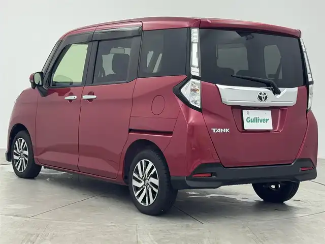 トヨタ タンク カスタムG 愛知県 2019(平31)年 5.2万km マゼンタベリーマイカM ・純正7インチナビ/・バックカメラ/・Bluetooth/・フルセグTV/・トヨタセーフティセンス/・衝突被害軽減システム/・レーンキープアシスト/・コーナーセンサー/・クルーズコントロール/・横滑り防止装置/・オートライト/・LEDヘッドライト/・両側パワースライドドア/・ドライブレコーダー/・ETC/・純正AW/・プッシュスタート/・スマートキー/・スペアキー