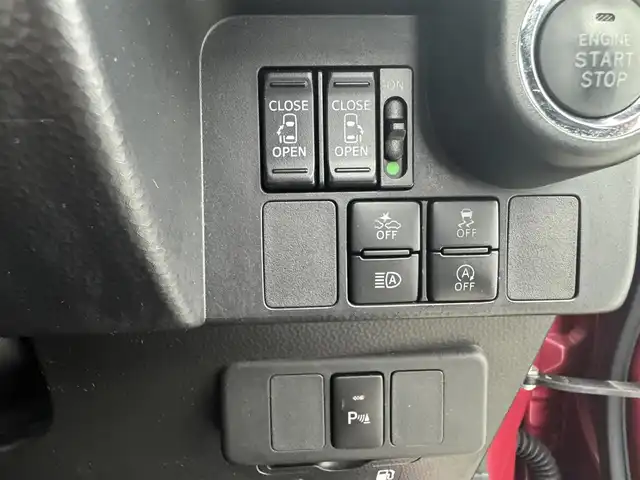 トヨタ タンク カスタムG 愛知県 2019(平31)年 5.2万km マゼンタベリーマイカM ・純正7インチナビ/・バックカメラ/・Bluetooth/・フルセグTV/・トヨタセーフティセンス/・衝突被害軽減システム/・レーンキープアシスト/・コーナーセンサー/・クルーズコントロール/・横滑り防止装置/・オートライト/・LEDヘッドライト/・両側パワースライドドア/・ドライブレコーダー/・ETC/・純正AW/・プッシュスタート/・スマートキー/・スペアキー