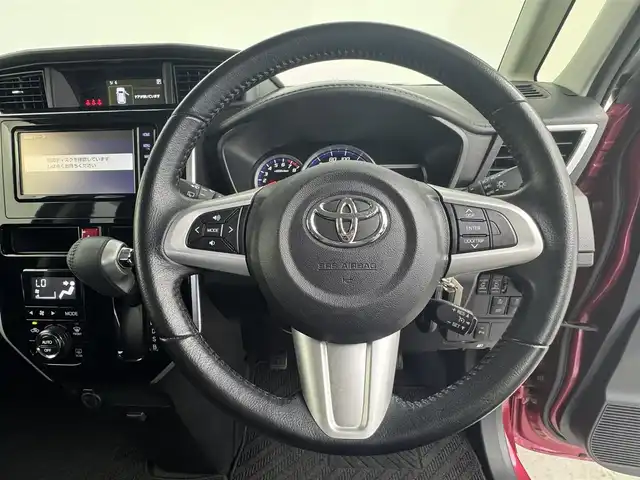 トヨタ タンク カスタムG 愛知県 2019(平31)年 5.2万km マゼンタベリーマイカM ・純正7インチナビ/・バックカメラ/・Bluetooth/・フルセグTV/・トヨタセーフティセンス/・衝突被害軽減システム/・レーンキープアシスト/・コーナーセンサー/・クルーズコントロール/・横滑り防止装置/・オートライト/・LEDヘッドライト/・両側パワースライドドア/・ドライブレコーダー/・ETC/・純正AW/・プッシュスタート/・スマートキー/・スペアキー