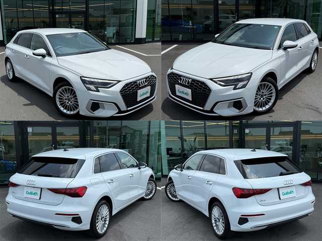 アウディ Ａ３ SB 30TFSI アドバンスド 栃木県 2022(令4)年 3.5万km グレイシアホワイトメタリック ワンオーナー /バーチャルコックピット/コンビニエンス&アシスタンスパッケージ/メーカーナビ/AppleCarPlay/AndoridAuto/Bluetoothオーディオ/バックカメラ/ステアリングリモコン/Cタイプ入力端子×2/レーダークルーズコントロール/レーン逸脱警報/プリクラッシュブレーキ/ビルトインETC2.0/スマートキー×2