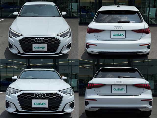 アウディ Ａ３ SB 30TFSI アドバンスド 栃木県 2022(令4)年 3.5万km グレイシアホワイトメタリック ワンオーナー /バーチャルコックピット/コンビニエンス&アシスタンスパッケージ/メーカーナビ/AppleCarPlay/AndoridAuto/Bluetoothオーディオ/バックカメラ/ステアリングリモコン/Cタイプ入力端子×2/レーダークルーズコントロール/レーン逸脱警報/プリクラッシュブレーキ/ビルトインETC2.0/スマートキー×2