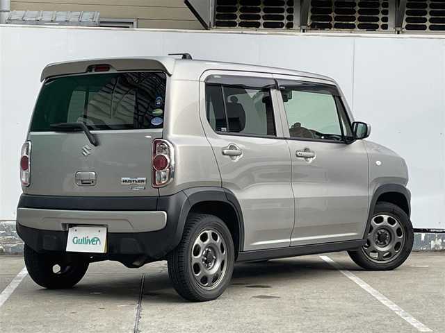 スズキ ハスラー G ターボ 青森県 2016(平28)年 8.2万km スチールシルバーM 4WD/ターボ/社外メモリナビ(MDV-D303)/社外ワンセグTV/AM/FM/CD/BT/USB/純正フロアマット/前席シートヒーター/バックカメラ/ETC/アイドリングストップ/衝突被害軽減システム/HIDヘッドライト/オートライト/フォグランプ/ドアバイザー/スペアキー/エンジンスターター/純正アルミ（サマータイヤ）/保証書/取扱説明書