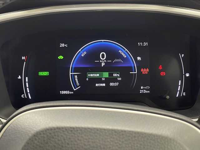 トヨタ カローラツーリング ハイブリッド G 千葉県 2023(令5)年 1.6万km アティチュードブラックマイカ 純正ディスプレイオーディオ（ナビ/フルセグTV/BT/USB）/ETC2.0/ブラインドスポットモニター/バックカメラ　/トヨタセーフティセンス　/レーダークルーズコントロール/クリアランスソナー/スマートキー/ＬＥＤランプ/オートライト/オートマチックハイビーム/オートエアコン/純正フロアマット/純正ドアバイザー/スペアタイヤ