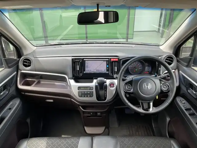 ホンダ Ｎ ＷＧＮ カスタム G Lパッケージ 香川県 2015(平27)年 5.3万km スマートブラック 純正14インチAW/キセノンヘッドライト/Fフォグ/クルーズコントロール/バックカメラ/純正7インチメモリナビ（CD/DVD/BT/USB/AUX）/フルセグテレビ/横滑り防止装置/盗難防止装置/ダブルエアバッグ/スマートキー
