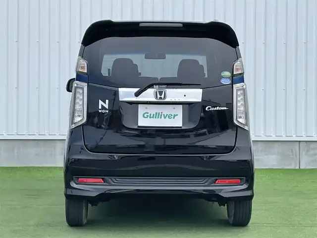 ホンダ Ｎ ＷＧＮ カスタム G Lパッケージ 香川県 2015(平27)年 5.3万km スマートブラック 純正14インチAW/キセノンヘッドライト/Fフォグ/クルーズコントロール/バックカメラ/純正7インチメモリナビ（CD/DVD/BT/USB/AUX）/フルセグテレビ/横滑り防止装置/盗難防止装置/ダブルエアバッグ/スマートキー