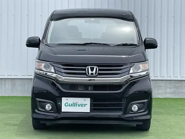 ホンダ Ｎ ＷＧＮ カスタム G Lパッケージ 香川県 2015(平27)年 5.3万km スマートブラック 純正14インチAW/キセノンヘッドライト/Fフォグ/クルーズコントロール/バックカメラ/純正7インチメモリナビ（CD/DVD/BT/USB/AUX）/フルセグテレビ/横滑り防止装置/盗難防止装置/ダブルエアバッグ/スマートキー