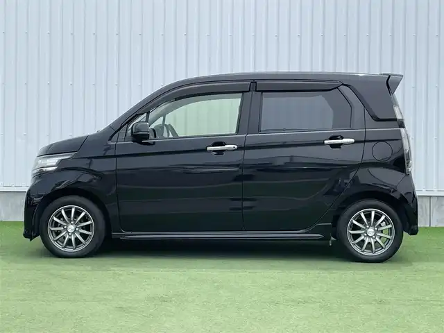 ホンダ Ｎ ＷＧＮ カスタム G Lパッケージ 香川県 2015(平27)年 5.3万km スマートブラック 純正14インチAW/キセノンヘッドライト/Fフォグ/クルーズコントロール/バックカメラ/純正7インチメモリナビ（CD/DVD/BT/USB/AUX）/フルセグテレビ/横滑り防止装置/盗難防止装置/ダブルエアバッグ/スマートキー
