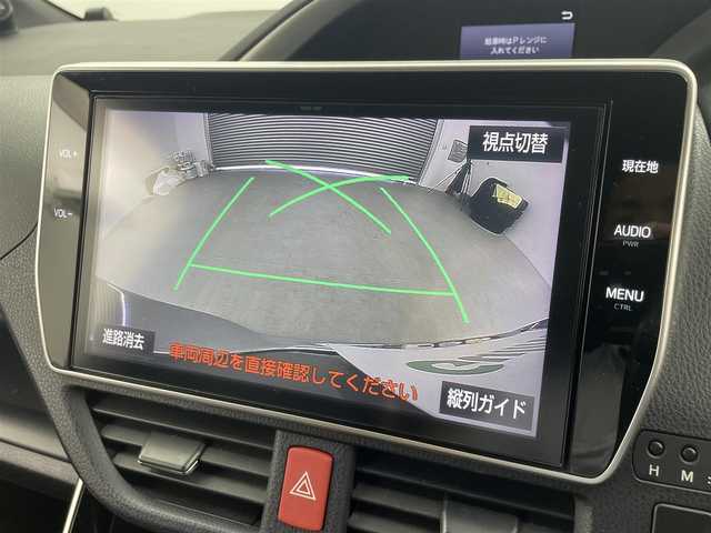 トヨタ ヴォクシー ZS 煌 福井県 2018(平30)年 2.7万km ブラック モデリスタエアロ　/純正１０インチナビ　/ＤＶＤ　Ｂｌｕｅｔｏｏｔｈ　/純正１２．１インチフリップダウンモニター　/純正ドラレコ　/ＥＴＣ２．０　/トヨタセーフティセンス/レザー調シートカバー　/両側パワースライドドア　/クルコン /フルセグ　/バックカメラ