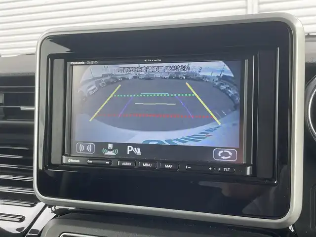 マツダ フレアワゴン カスタムスタイル ハイブリッド XT 長野県 2019(令1)年 4.7万km パール ワンオーナー/社外SDナビ/CD/Bluetooth/ワンセグ/バックカメラ/運転席シートヒーター/純正１５インチAW/ヘッドアップディスプレイ/コーナーセンサー/ETC/スペアキー/保証書/取説