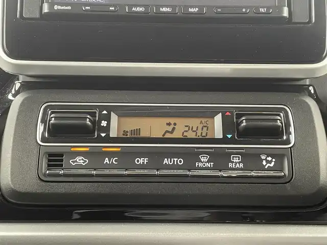 マツダ フレアワゴン カスタムスタイル ハイブリッド XT 長野県 2019(令1)年 4.7万km パール ワンオーナー/社外SDナビ/CD/Bluetooth/ワンセグ/バックカメラ/運転席シートヒーター/純正１５インチAW/ヘッドアップディスプレイ/コーナーセンサー/ETC/スペアキー/保証書/取説