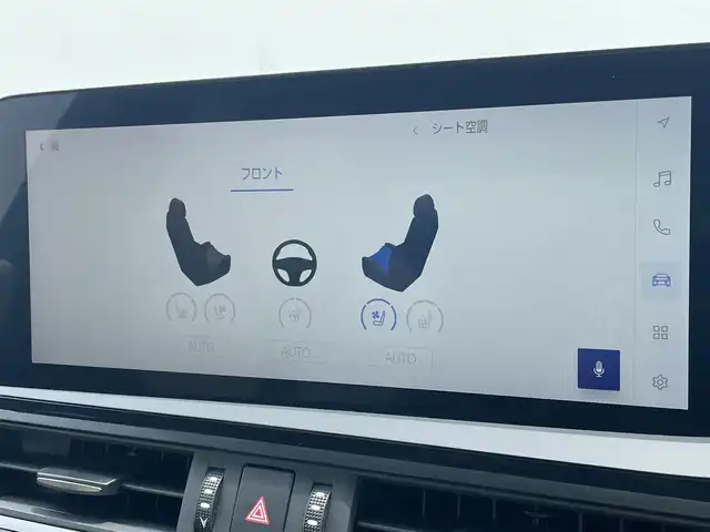 レクサス ＥＳ 300h Fスポーツ 東京都 2022(令4)年 1.3万km ホワイトノーヴァガラスフレーク オレンジキャリパー/サンルーフ/三眼ＬＥＤヘッドライト/本革シート/メモリ付きパワーシート/シートヒーター/シートベンチレーション/ステアリングヒーター/・オートマチックハイビーム［AHB］/Apple Car Play/Lexus Safety System ＋/・レーンディパーチャーアラート［LDA］/・レーントレーシングアシスト［LTA］/・レーンチェンジアシスト［LCA］/・ロードサインアシスト［RSA］