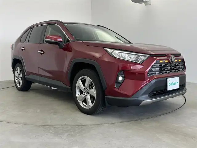 トヨタ ＲＡＶ４ G 愛知県 2019(平31)年 2.4万km センシュアルレッドマイカ ナビ /バックカメラ /追従クルコン /デジタルミラー　/シートヒーター　/パワーシート　/ステアヒーター　/パワーバックドア　/BSM　/ETC２．０　/電子パーキング　/USB　/前後ソナー　/ルーフレール　/取説　/保証書