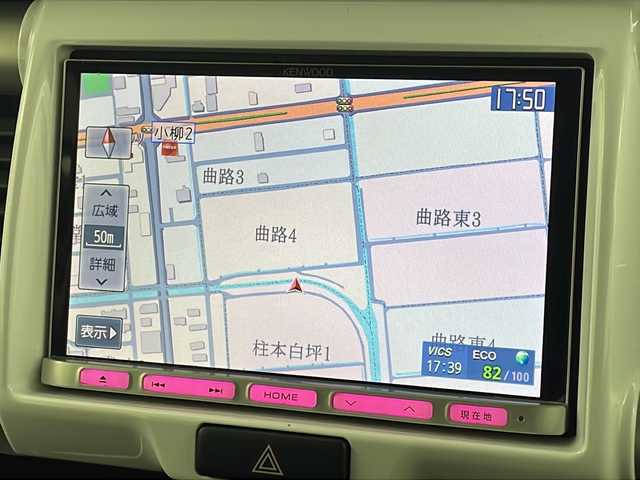 スズキ ハスラー G 岐阜県 2016(平28)年 5.7万km フェニックスレッドパール/ブルーイッシュブラックパール 純正8型ナビ/AM FM CD BT SD フルセグ/D＋N席シートヒーター/バックカメラ/衝突軽減ブレーキ/横滑り防止/アイドリングストップ/AAC/サイドバイザー/純正フロアマット/PW