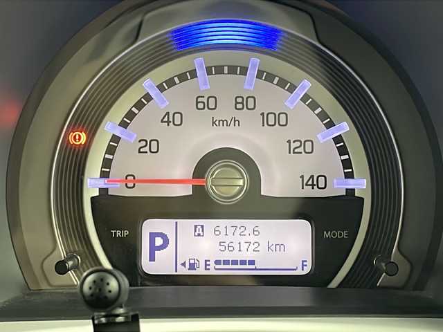 スズキ ハスラー G 岐阜県 2016(平28)年 5.7万km フェニックスレッドパール/ブルーイッシュブラックパール 純正8型ナビ/AM FM CD BT SD フルセグ/D＋N席シートヒーター/バックカメラ/衝突軽減ブレーキ/横滑り防止/アイドリングストップ/AAC/サイドバイザー/純正フロアマット/PW